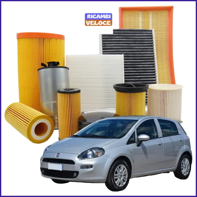 Kit tagliando Fiat grande punto 4 filtri - Ricambi veloce