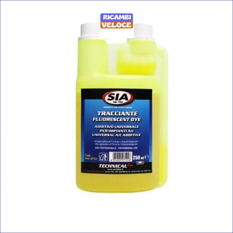 Tracciante Universale Fluorescente SIA 4712 per impianti aria condizionata 250ml