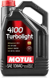 Motul 10w40 turbolight 4100 5L