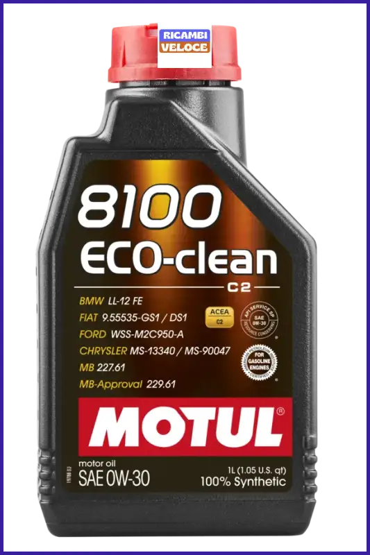 Motul 0W30 8100 ECO-Clean C2 - Ricambi veloce