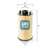 UFI 25.051.00 Filtro olio -