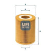 UFI 25.085.00 Filtro olio - Cartuccia filtro