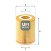 UFI 25.069.00 Filtro olio - Cartuccia filtro